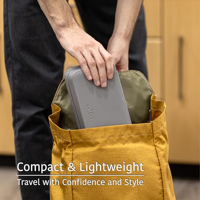 Watch Travel Case for Men | Leather Watch Case - Image 2