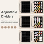 Shoe Organizer for Closet, Foldable Shoe Box - Image 2