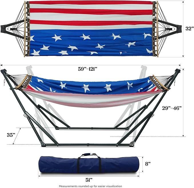 Tranquillo Sturdy Steel Hammock - Image 2