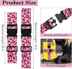 Leopard Luggage Straps for Suitcases TSA Approved, Luggage Identifiers for - Image 2