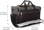 DALIX 21" Blank Sports Duffle Bag Gym Bag Travel Duffel - Image 6