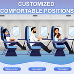 Airplane Travel Foot Hammock, Perfect Airplane Footrest to Relax Feet, - Image 3