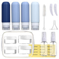 16 Pack Travel Bottles Set for Toiletries, Leakproof Travel Containers for by Mrsdry