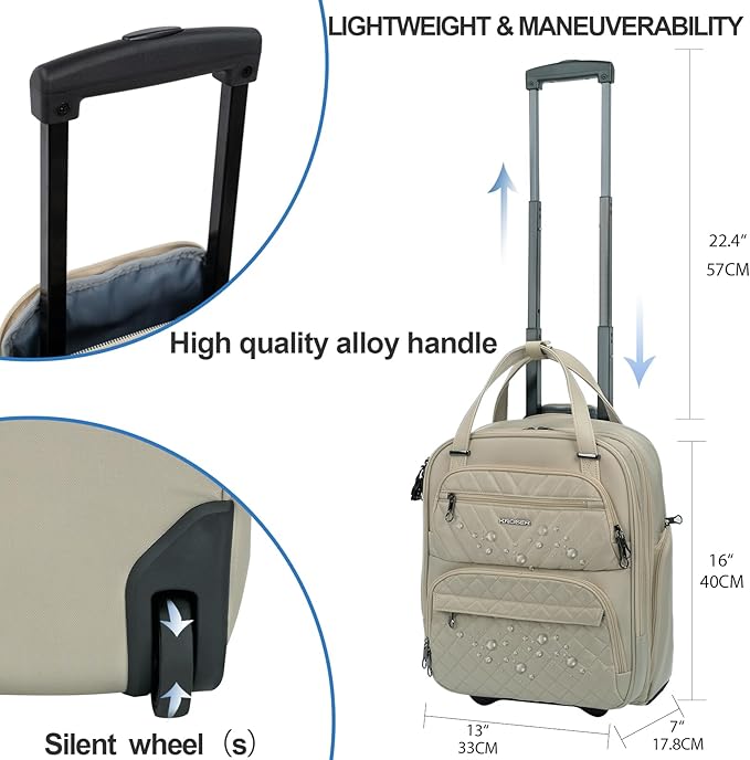 KROSER Carry On Underseat Multi-functional, 16-inch Underseater Lightweight - Image 3