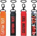 Custom Luggage Tags, Custom Personalized Luggage tag Name, Embroidery Key Ring by Unknown