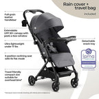 Mompush Lithe V2 Lightweight Travel Stroller, Compact Foldable Baby Stroller - Image 5