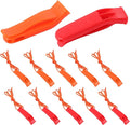 AUGSUN 10 Pcs Safety Whistle Marine Whistle Plastic Whistles by AUGSUN
