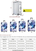 Travel Luggage Cover, Suitcase Protector Bag Fits 19-20 Inch Luggage Bluemaple - Image 5