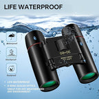 Compact 30x60 Binoculars for Adults and Kids, Foldable Lightweight Easy Focus - Image 4
