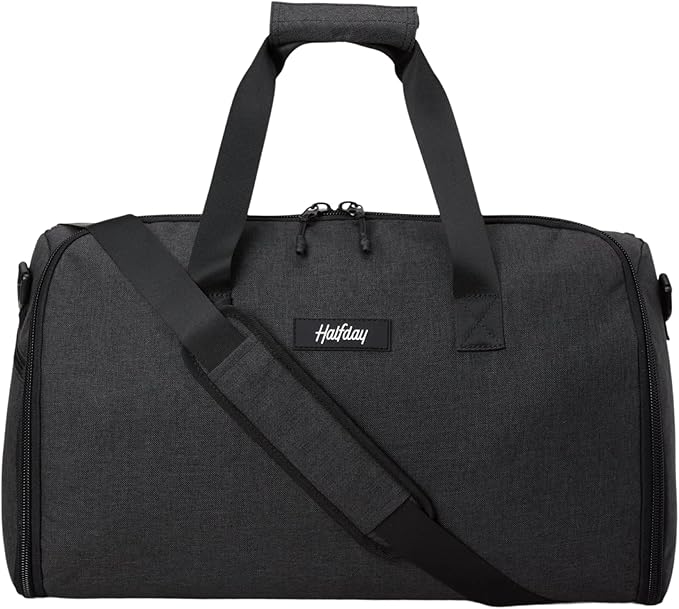 Halfday Convertible 2-in-1 Garment Duffel Weekender Bag 40L | Wrinkle-Free by HalfdayTravel