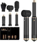 5 in 1 Blow Dryer Brush, Negative Ion Hair Dryer Brush Set Upgrade Hot Air Brush Air Styler Curling Wrap Air Curler, Curling Iron Hair Styling Tools As A Gift for Straight/Curl/Drying/Smoothing