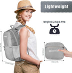 ZOMAKE Ultra Lightweight Hiking Backpack 20L, Packable Small Backpacks Water - Image 2
