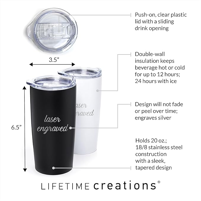 Lifetime Creations Personalized Hockey Coach Tumbler: Custom Hockey Coach Gift - Image 7