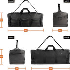 Fitdom 140L 38" Heavy Duty Extra Large Sports Equipment Duffle Bag - Image 2