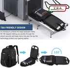 Extra Large Backpack for Men 55L, 18.4Inch Travel Laptop Backpack - Image 5