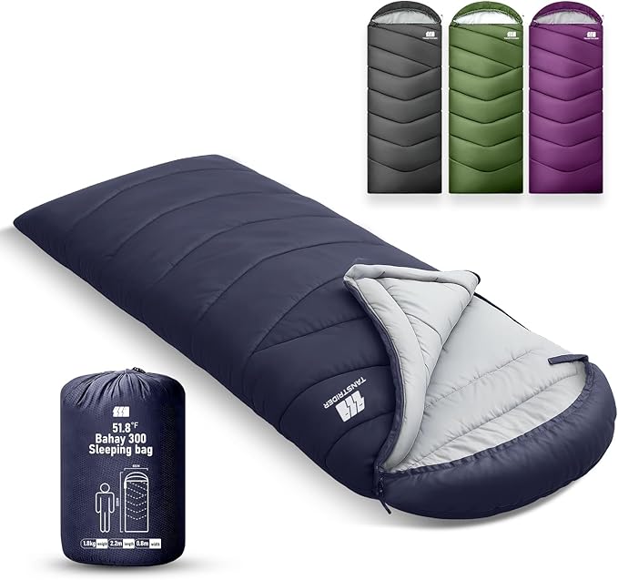 Sleeping Bags for Adults Cold Weather, Waterproof, Lightweight Camping Sleeping by Unknown