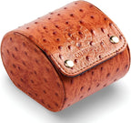 Genuine Napa Leather Watch Roll Travel Case by CaliberWatch