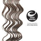 Hot Tools U-HC-8103 Ceramic Tourmaline Deep Waver, Black