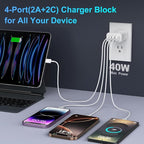 USB C Fast Charger Block, iPhone Charger Fast Charging Blocks 40W Multi Port - Image 4
