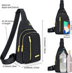 Small Sling Bag For Women Men Casual Crossbody Sling Backpack - Image 3