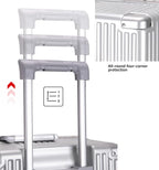 feilario 30in Super Large Captain Aluminum Frame Hardside Spinner Wheels Luggage - Image 6
