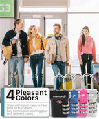 Fosmon TSA Approved Luggage Locks, Suitcase Travel Lock - Image 5