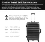 FlyWithWine® by VinGardeValise 12 Bottle Hard Shell Wine Suitcase - Image 5