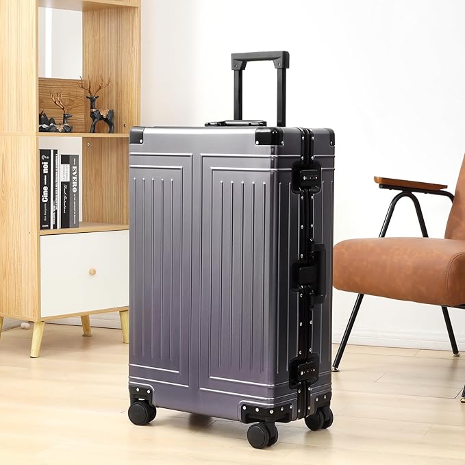 All Aluminum Magnesium 28inch Luggage，Cut from Whole Aluminum Sheet（3rd - Image 2
