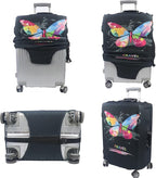 MosaiRudo Thicker Luggage Cover Elastic Suitcase Cover Protector Fits 18-32 - Image 6