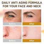 Deep Retinol Collagen Capsule Cream - Retinol Cream for Face Anti Aging Day and Night Golden Capsule Face Moisturizer with Hyaluronic Acid for All Skin, Firming, Wrinkles