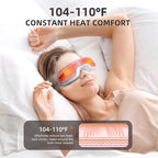 Eye Massager with Heat, Compression, Adjustable Sleep Mask Massage Holiday - Image 4