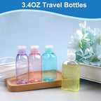 Cosywell Travel Bottles 4pcs 3.4oz Shampoo Containers TSA Approved Leak Proof - Image 3