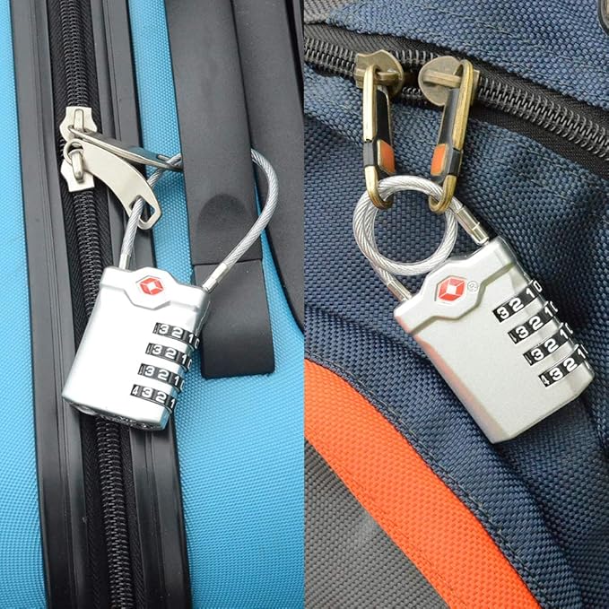 ZHEGE TSA Luggage Locks, Travel Locks - Image 6