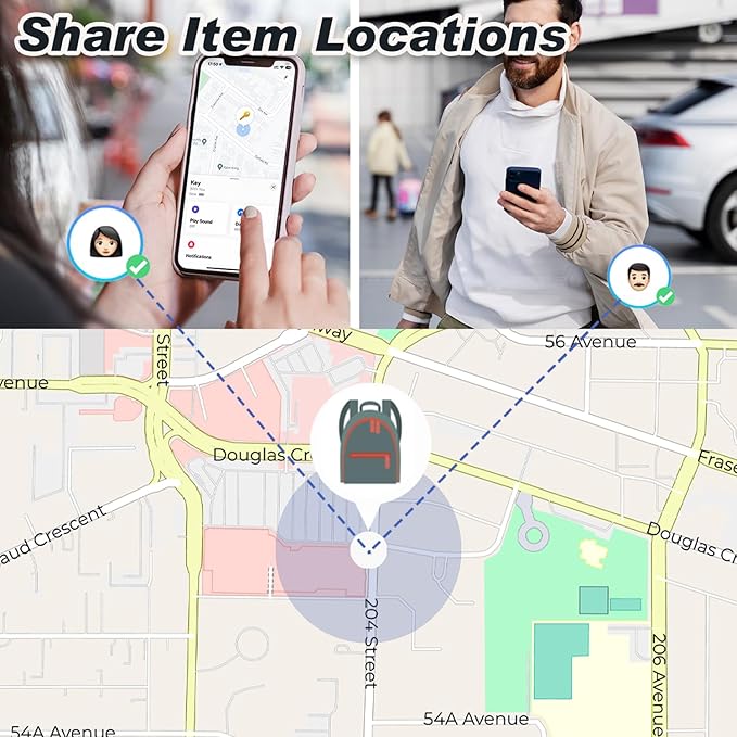 Key Finders, Luggage Tracker Tag Works - Image 6