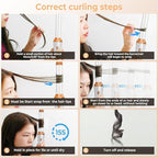 6 in 1 Hair Dryer Brush, Upgrade Detachable Blow Dryer Brush Air Styler Wrap Air Curler, Curly Twist Hot Curling Iron, Negative Ion Blow Dryer Hot Styler, Travel Hair Styling Tool
