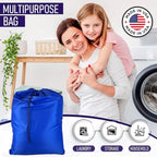Laundry Bag with Locking Closure Drawstring – Extra Large Heavy Duty 100% Nylon - Image 6