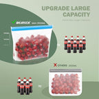 Dishwasher Safe Reusable Storage Bags Stand Up - Image 3