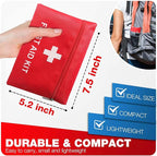 First Aid Kit for Home Car Travel 107 Piece Emergency Kits for Hiking Camping - Image 3