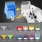 Karrte Professional Hair Clippers and Trimmer Kit,Cordless Hair Cutting Kit,Barber Supplies for Men Beard Trimmer Mens Grooming Kit Accessories (Silver)