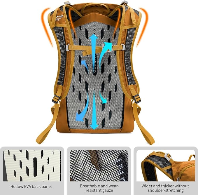 Hiking Hydration Backpack with 3l Water Bladder - Image 4
