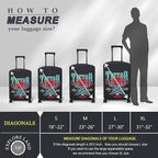 Explore Land Travel Luggage Cover Suitcase Protector Fits 27-30 Inch Case - Image 5
