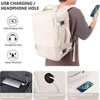 Travel Backpack for Women, Large Carry On Backpack for Travel, Waterproof - Image 5