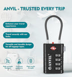 ANVIL 4 Digit Luggage Locks, TSA Locks - Image 4
