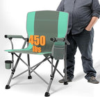 Oversized Camping Chair for Adults Heavy Duty, Heavy Duty Lawn Chair by Unknown