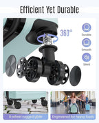 LIGHT FLIGHT Luggage Sets, 3 Piece Durable Suitcase Set - Image 4