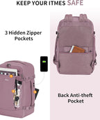 ECOHUB Travel Backpack for Women, Carry on Backpack - Image 4