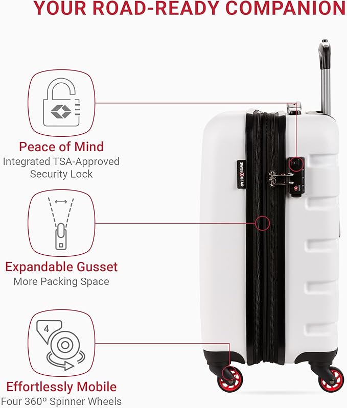 SwissGear 7366 Hardside Expandable Luggage - Image 3