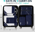 7 Set Compression Packing Cubes - Image 6