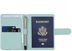 Melsbrinna Premium Leather Passport Holder Covers Case, Waterproof Rfid - Image 2