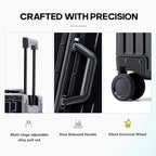 YYW Aluminum Carry-On Luggage Airline Approved Lightweight Suitcase - Image 5